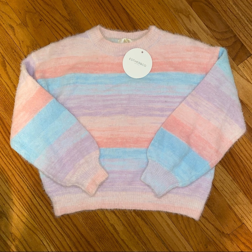 Esther & Co. Pastel Sweater